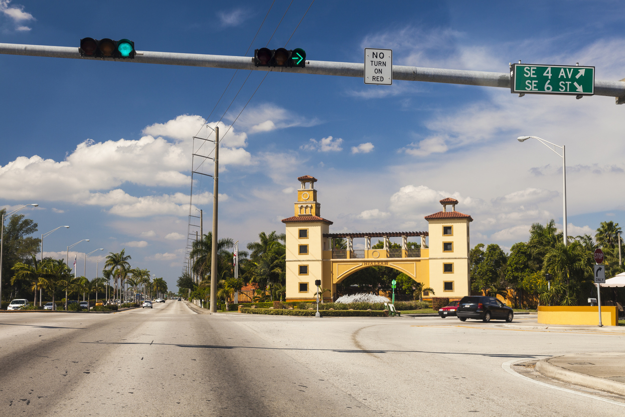 "Monument of Hialeah, Miami, Florida, USA"